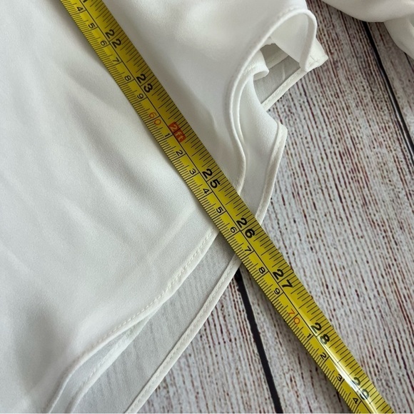 WHBM Velvet Tie Layered Top 12 NWT - Picture 7 of 9